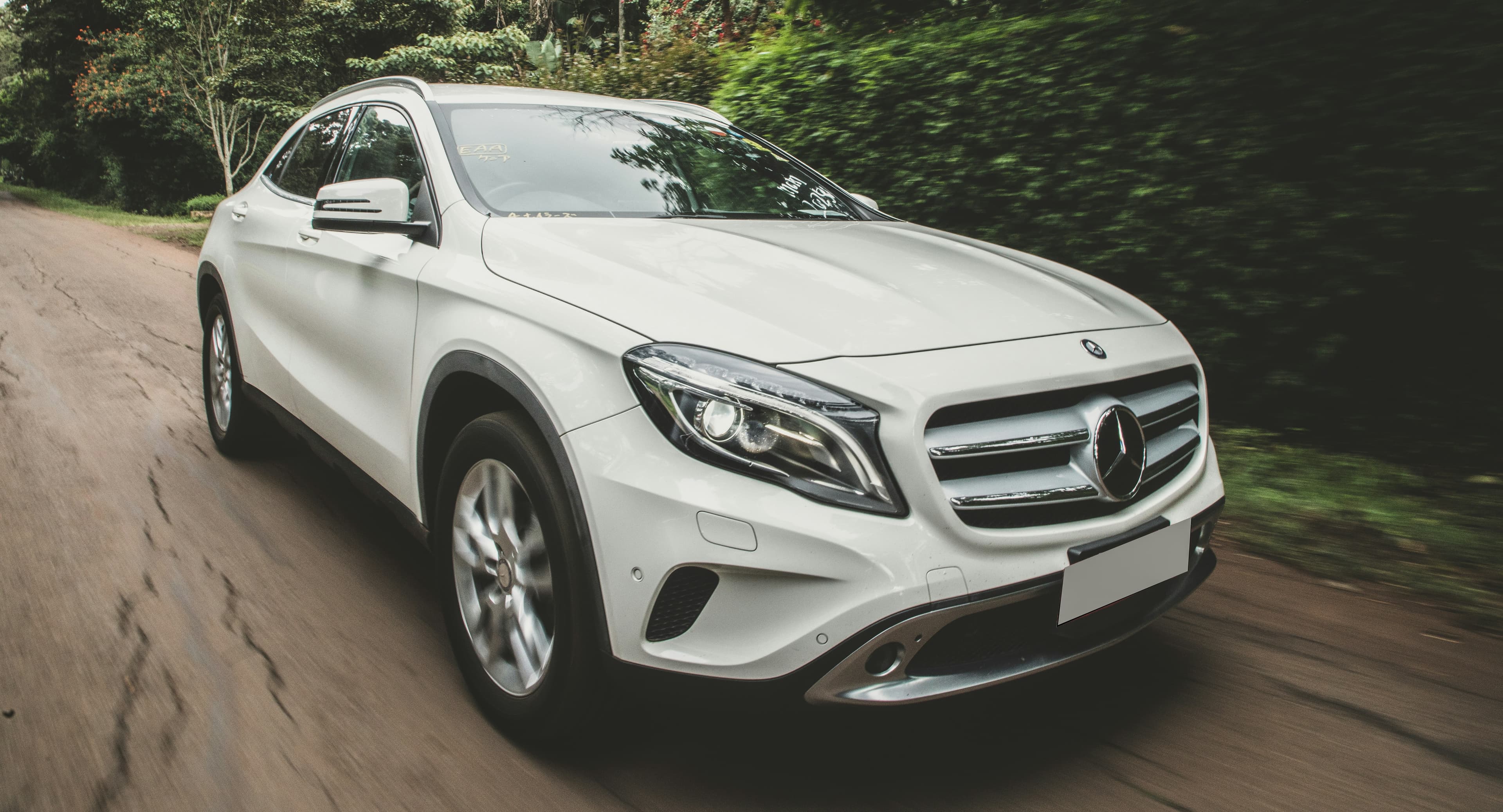 Premium sedan on Nairobi roads
